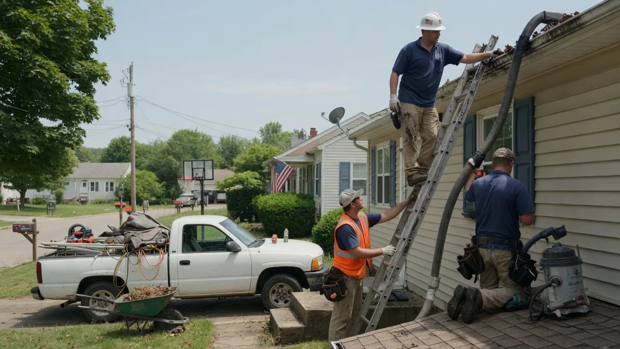 Gutter Installation in Pierpont, OH near me